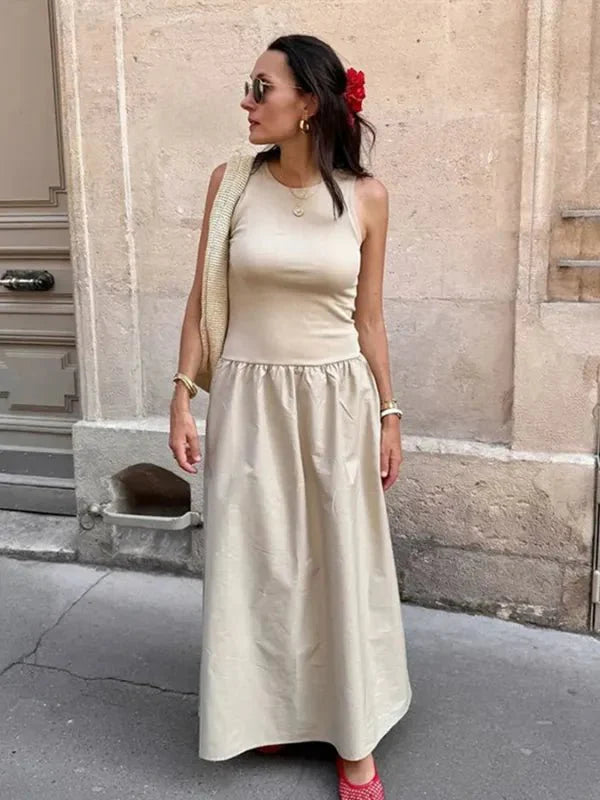 Vestido Midi Internazionale Nude - Ziora