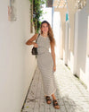 Vestido Midi Long em Tricô Fernanda - Ziora