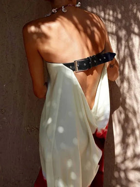 Vestido Tomara que Caia com Detalhe de Fivela Andrea - Ziora